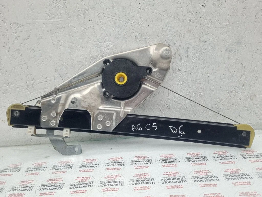 Aizmugurējā el. loga pacēlāja mehānisms bez motoriņa 4B0839398B