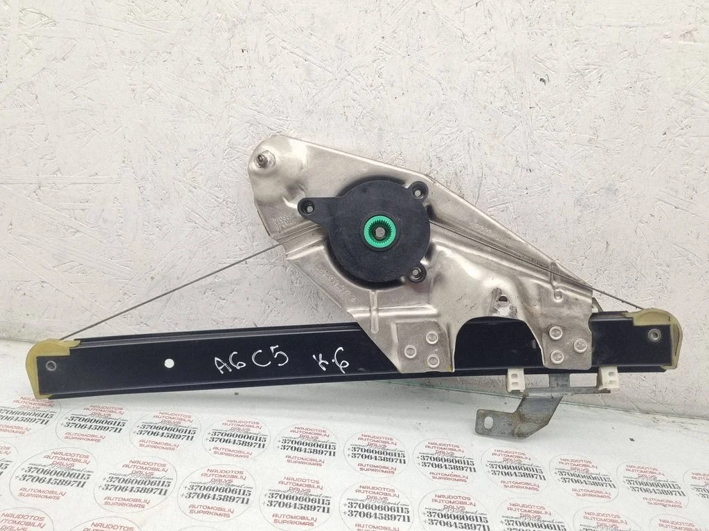 Aizmugurējā el. loga pacēlāja mehānisms bez motoriņa 4B0839397B
