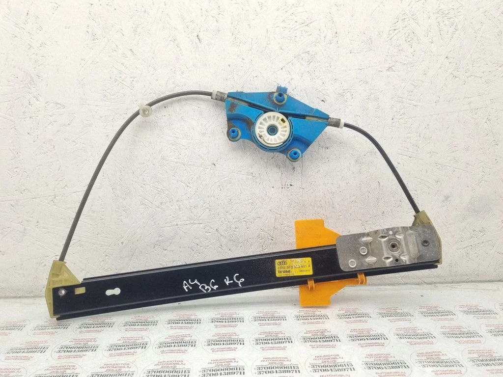 Rear window lifting mechanism without motor – Audi A4 S4 B6 8E 8H (2001-2005)