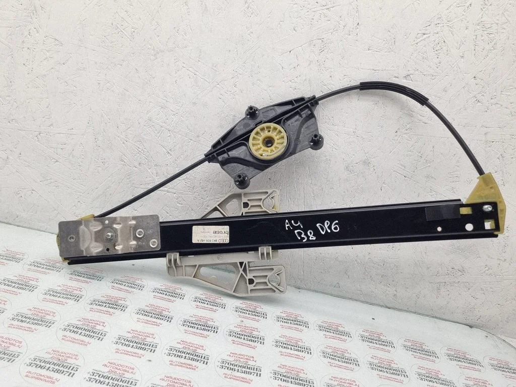 Aizmugurējā el. loga pacēlāja mehānisms bez motoriņa 8K0839462A
