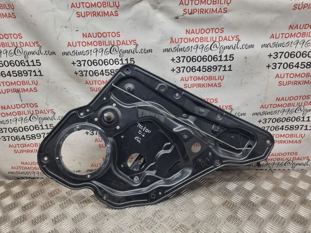 Rear window lifting mechanism without motor – Seat Toledo II (1M) (1998-2006)