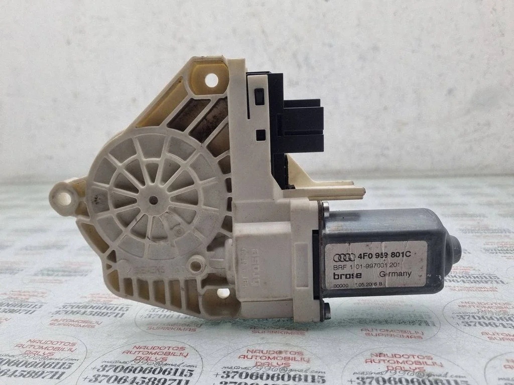 Rear door window regulator motor – Audi A6 Allroad C6 (2006-2011)