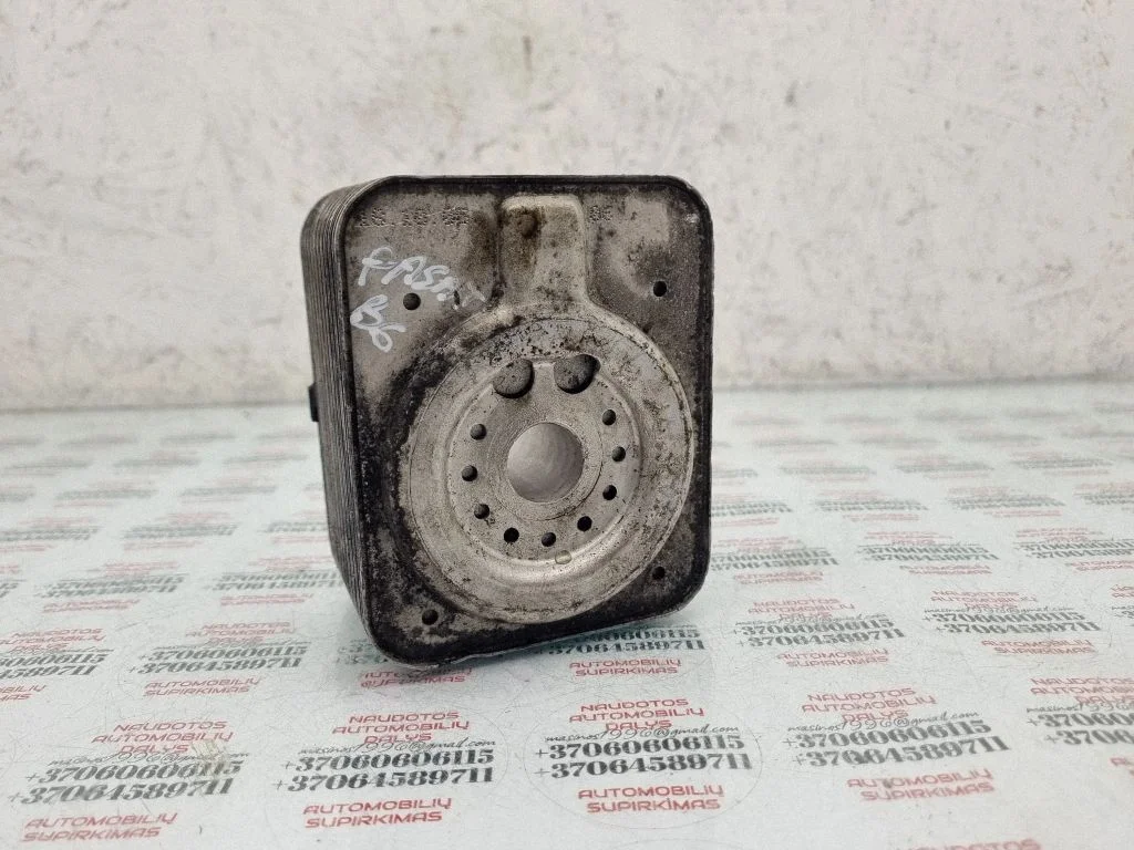 Oil filter mounting bracket