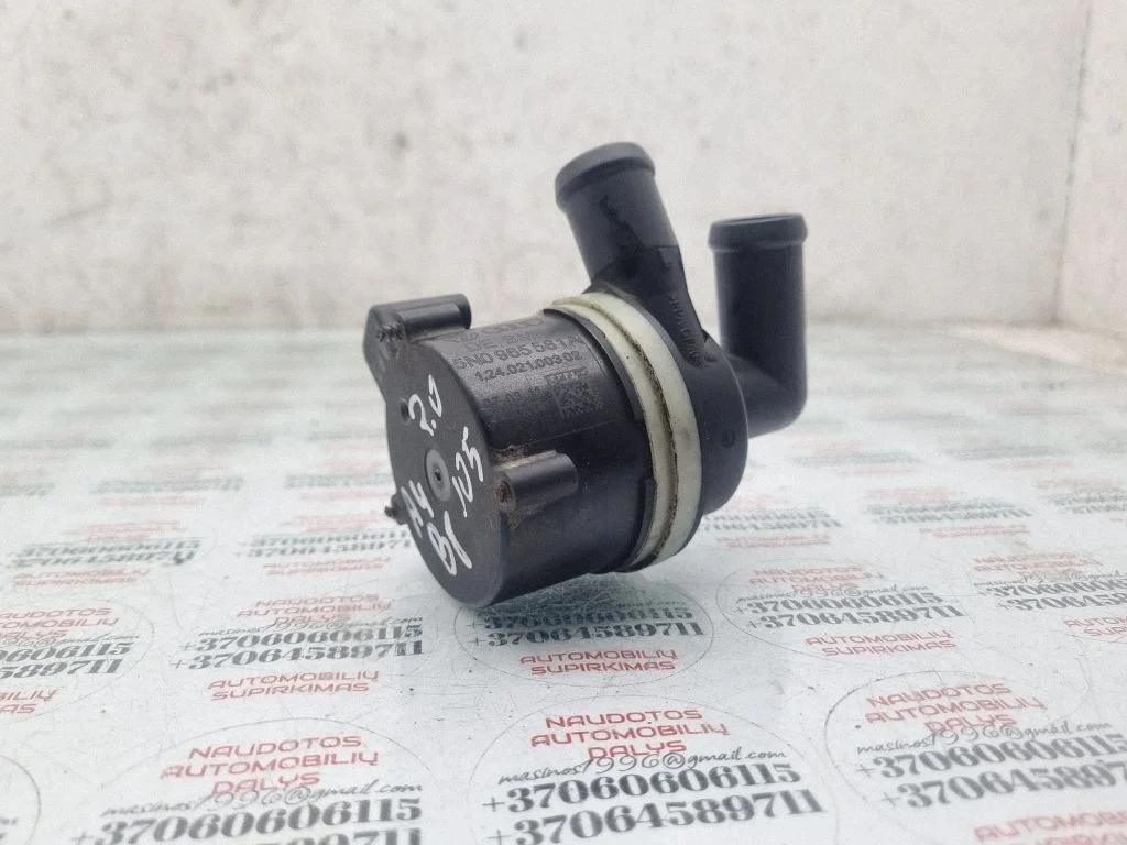 Electric auxiliary coolant/water pump 5N0965561A