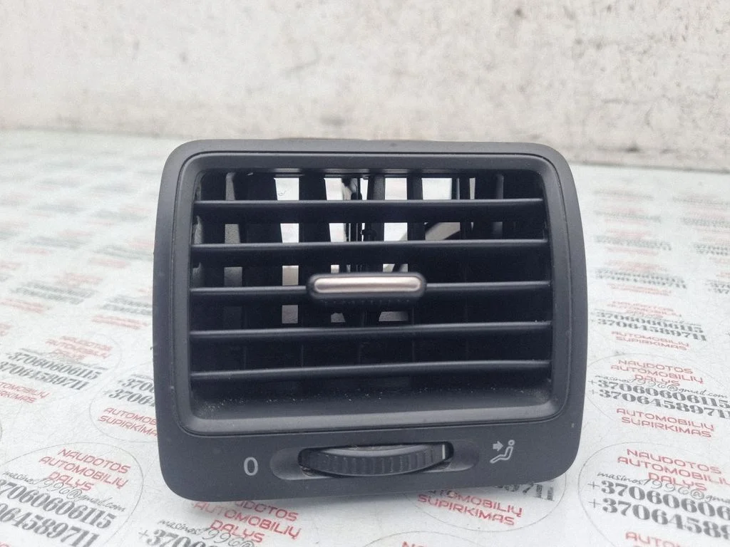 Dashboard side air vent grill/cover trim 1K0819710