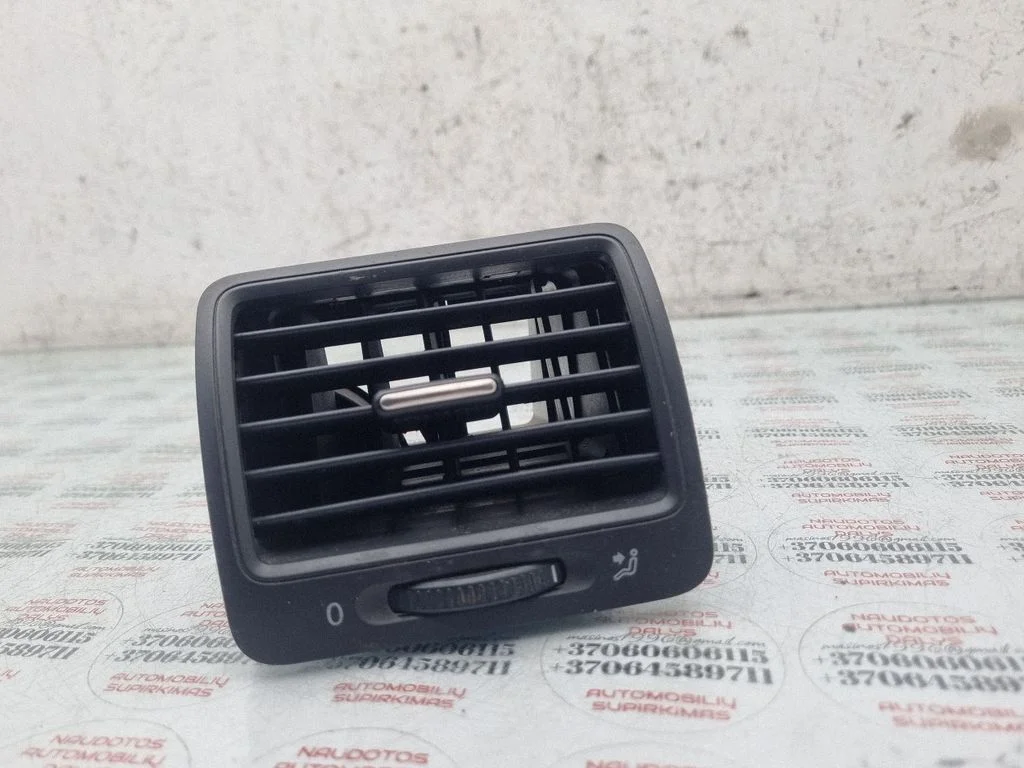 Dashboard side air vent grill/cover trim 1K0819709