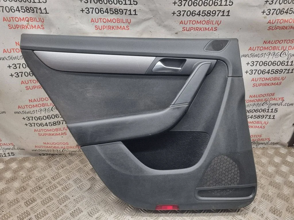 Rear door card panel trim 3AF867211