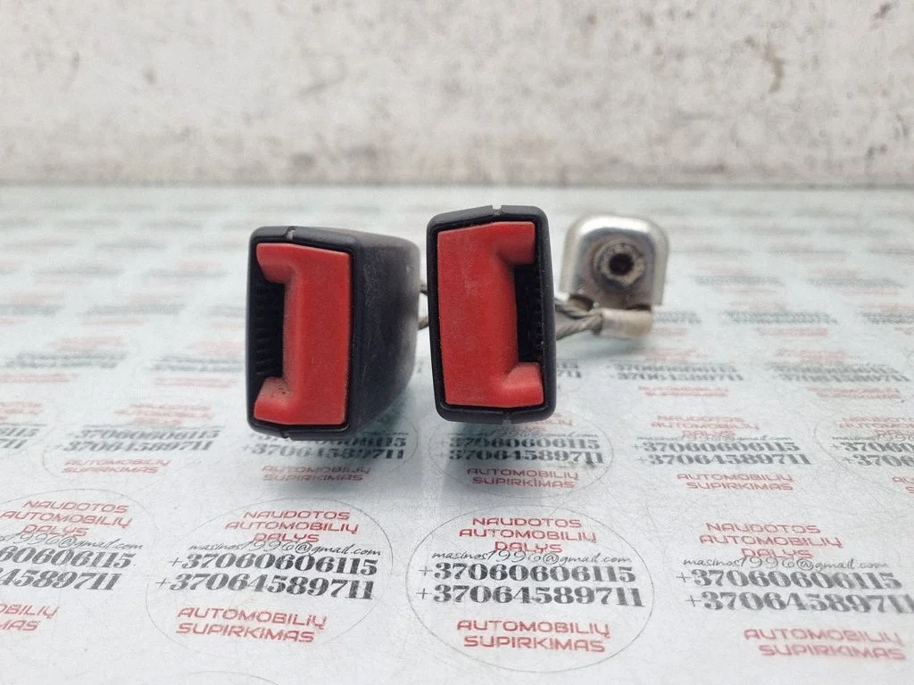 Vidējās drošības jostas sprādze (aizmugurē) 3C0857739B
