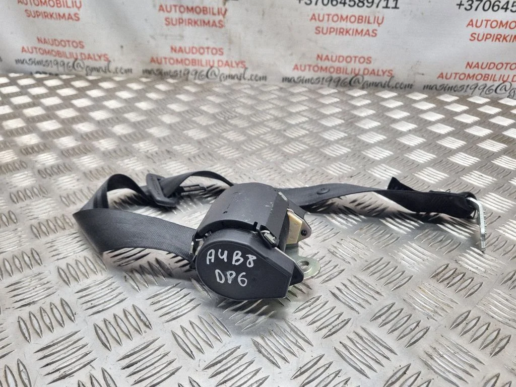 Rear seatbelt 8K0857805Q