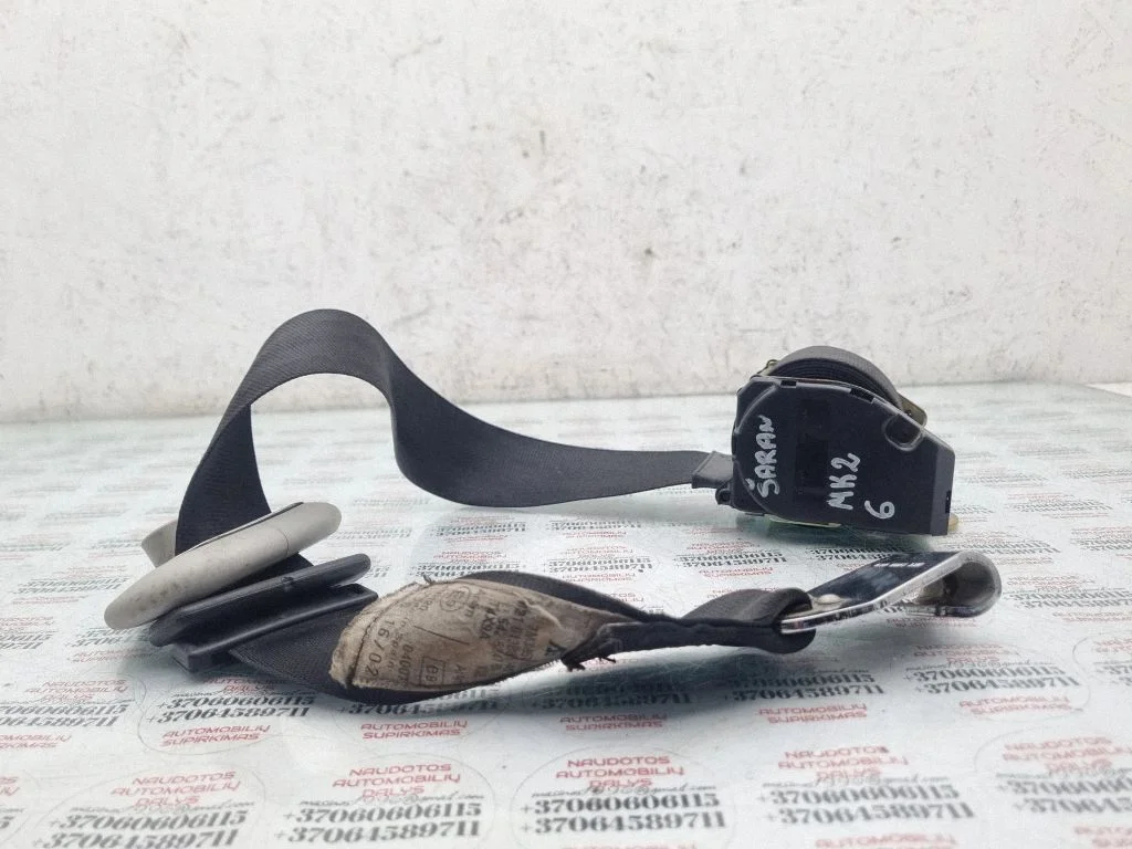 Rear seatbelt – Volkswagen Sharan (2001-2010)