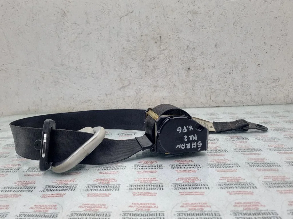 Rear seatbelt – Volkswagen Sharan (2001-2010)
