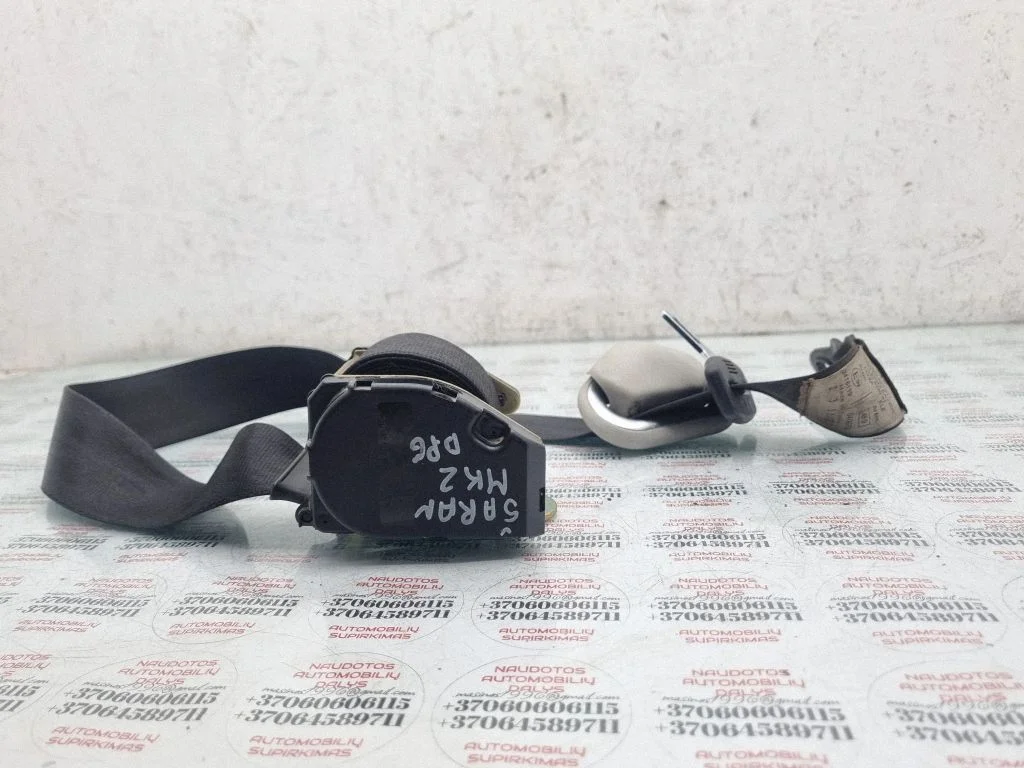Rear seatbelt – Volkswagen Sharan (2001-2010)