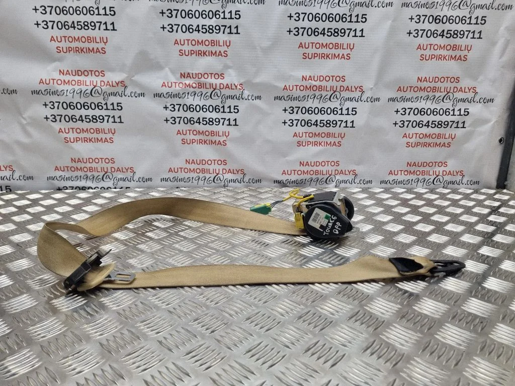 Front seatbelt – Volkswagen Touareg I (2002-2010)
