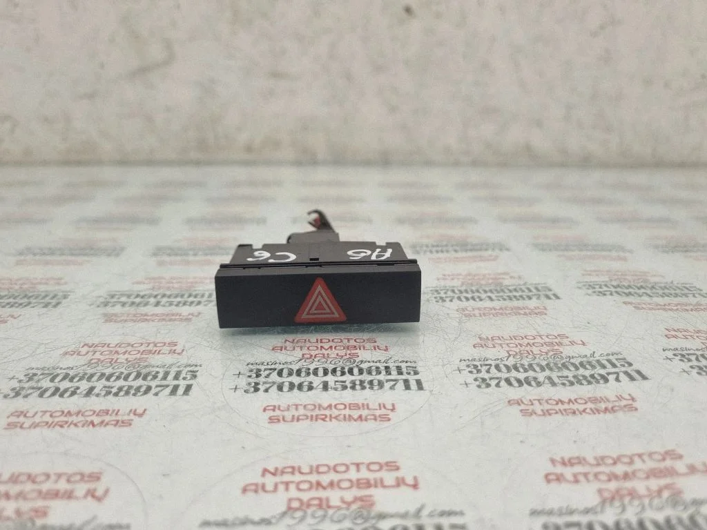 Hazard light switch – Audi A6 Allroad C6 (2006-2011)