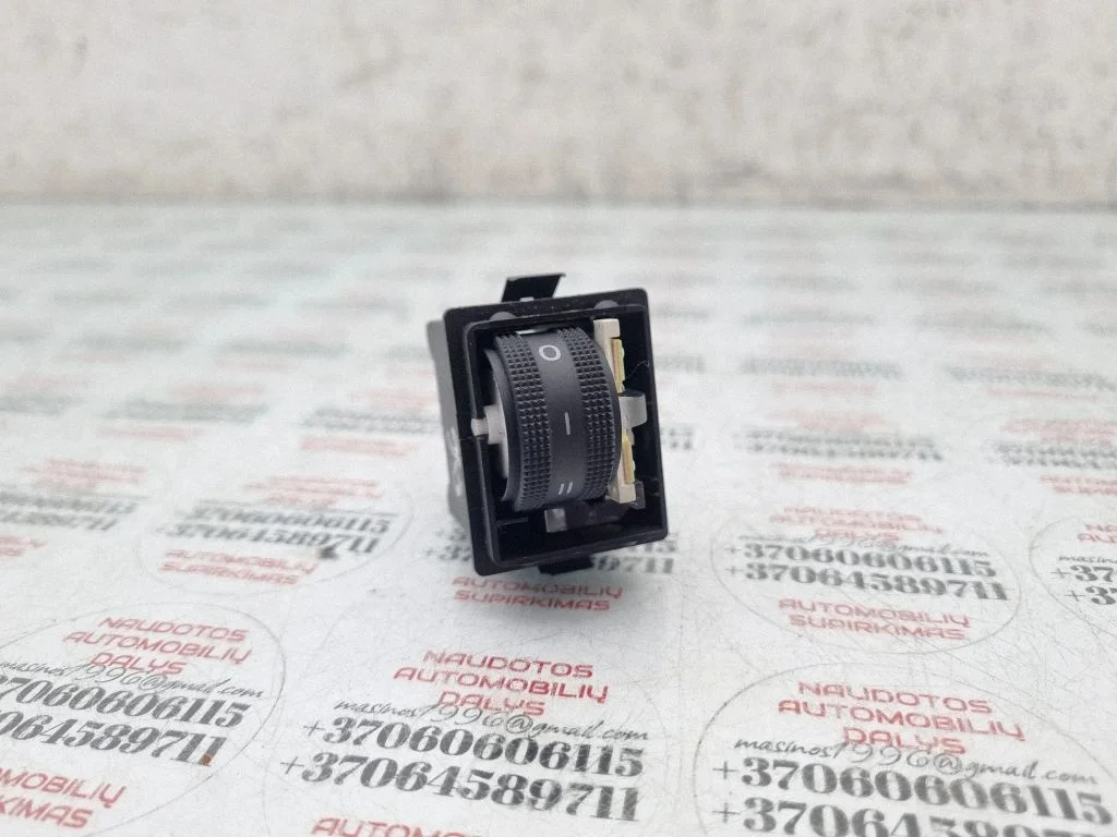 Headlight level height control switch – Audi A6 Allroad C6 (2006-2011)