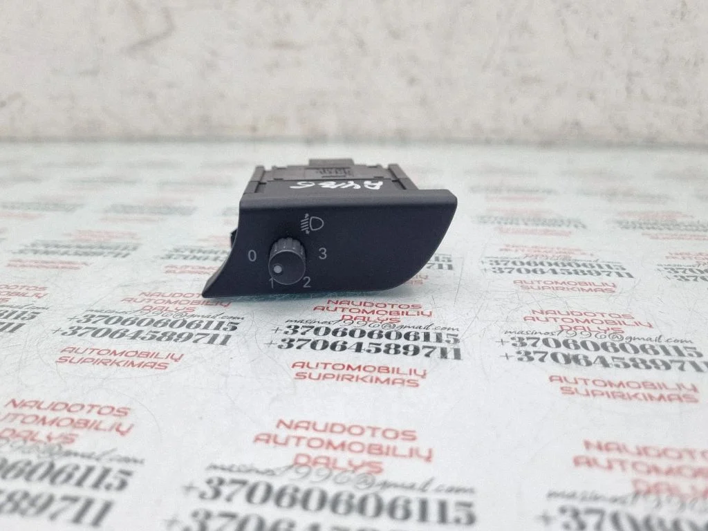 Headlight level height control switch – Audi A4 S4 B6 8E 8H (2001-2005)