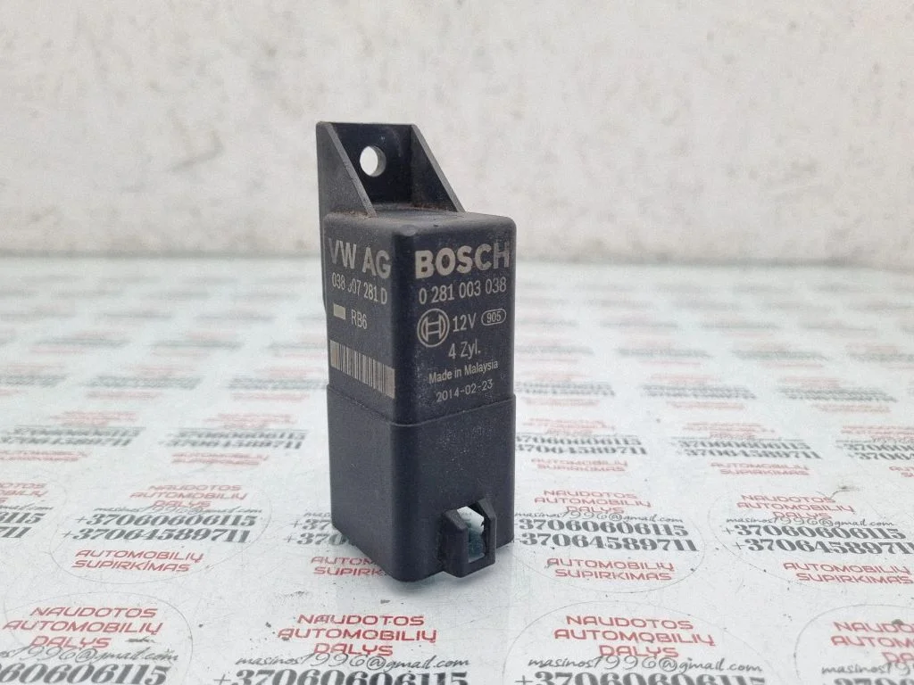 Eelsüüteküünalde relee 038907281D