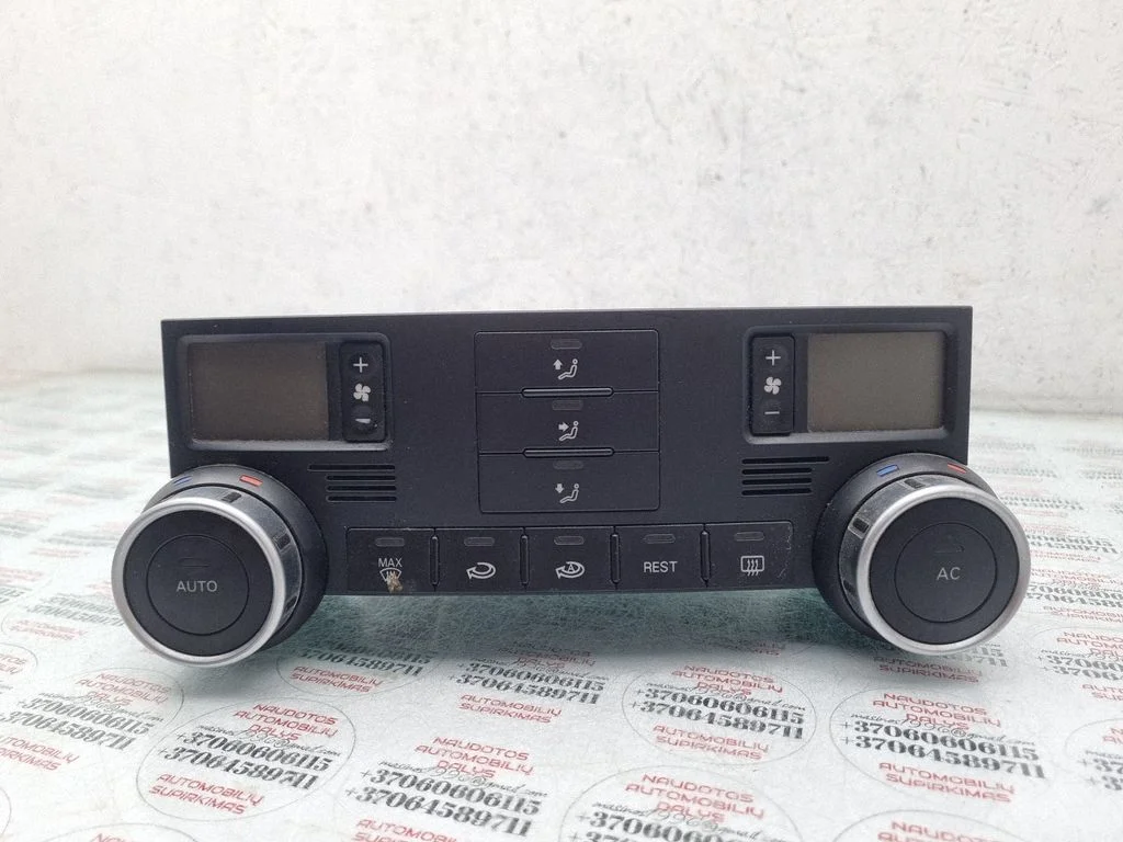 Kliimaseadme/kütte juhtplokk (salongis) – Volkswagen Touareg I (2002-2010)