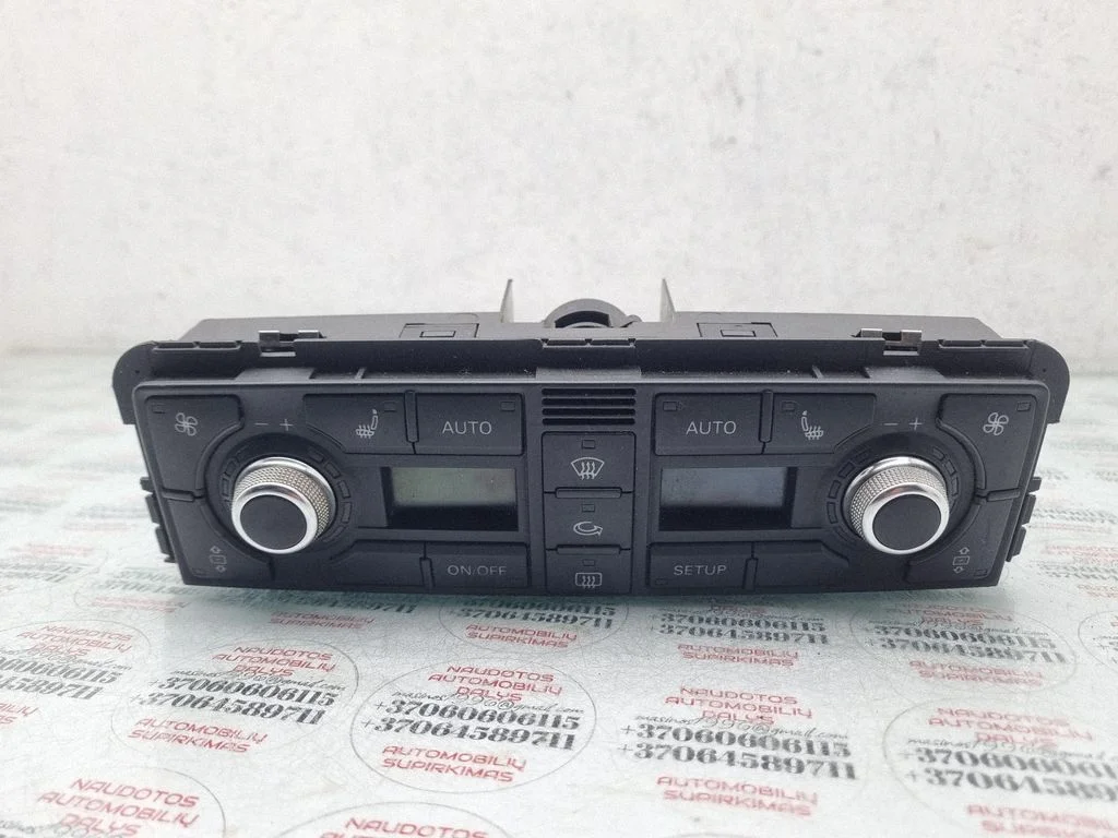 Climate control unit – Audi A8 S8 D3 4E (2002-2009)