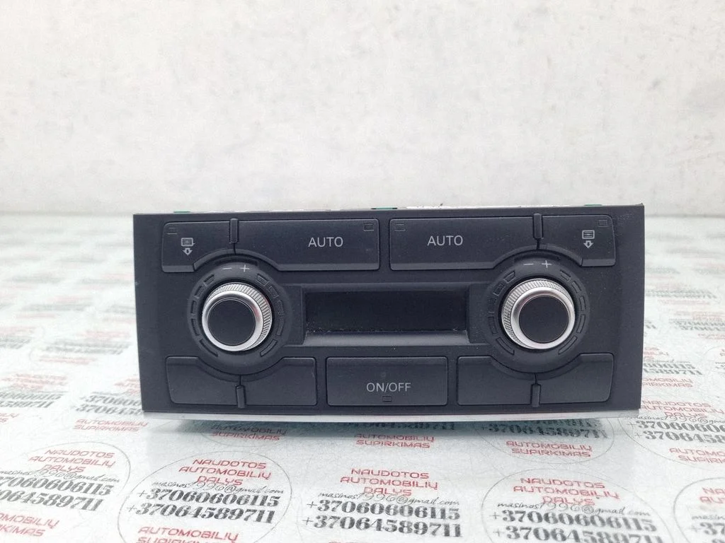 Climate control unit – Audi A8 S8 D3 4E (2002-2009)
