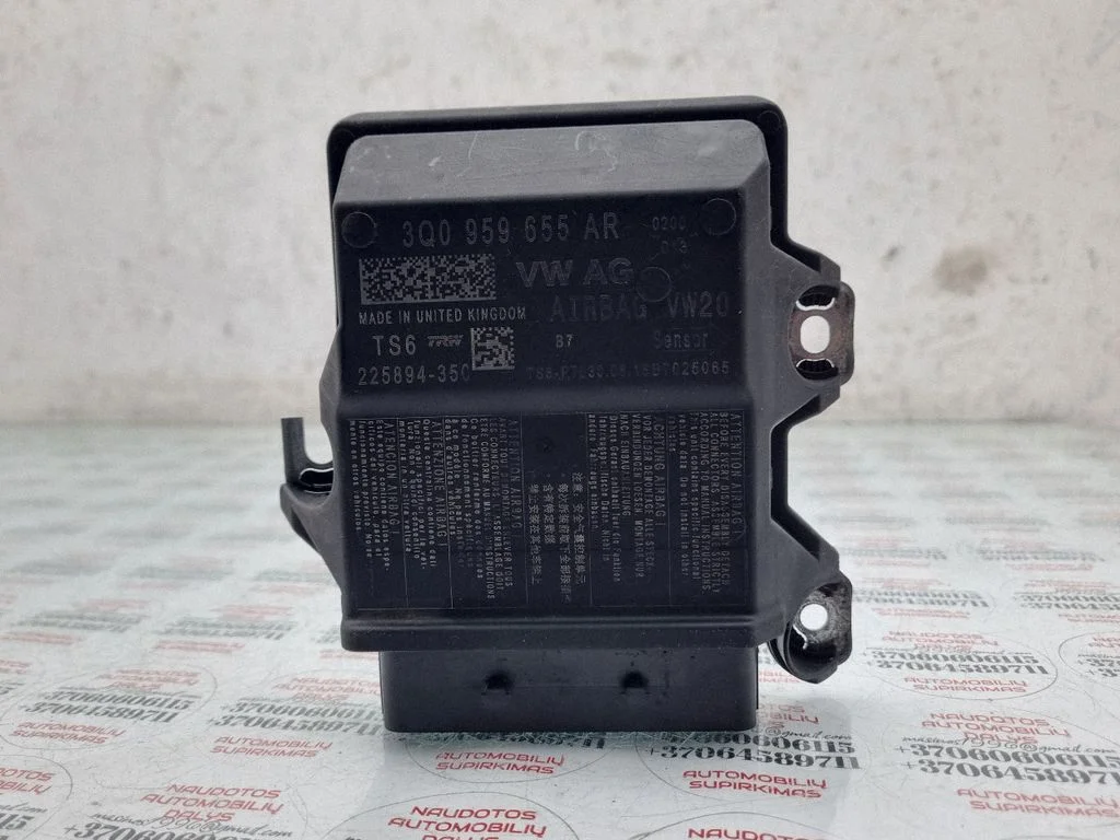 Turvapatjade juhtplokk 3Q0959655AR
