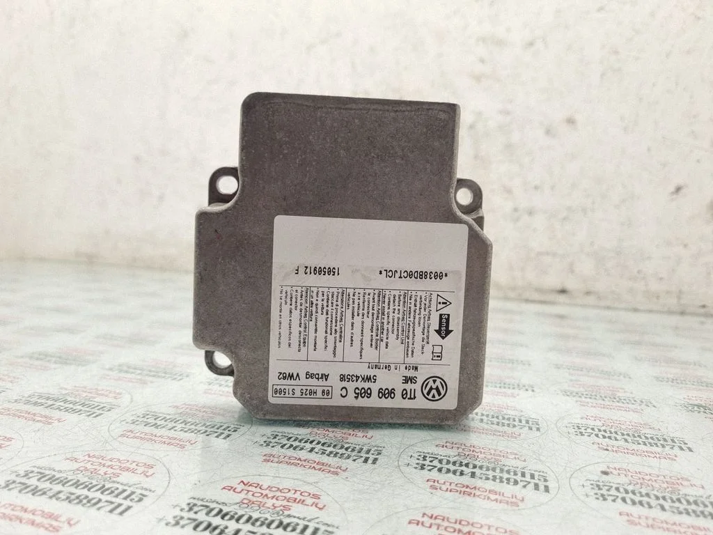 Airbag control unit/module 1T0909605C
