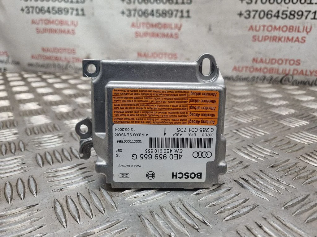 Airbag control unit/module – Audi A8 S8 D3 4E (2002-2009)