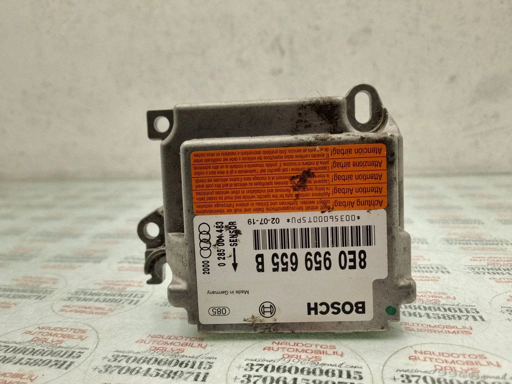 Turvapatjade juhtplokk – Audi A4 S4 B6 8E 8H (2001-2005)