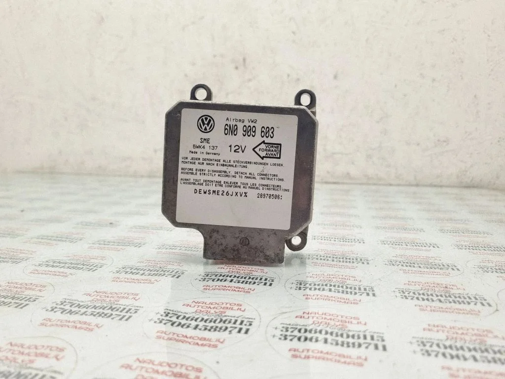 Drošības spilvenu vadības bloks 6N0909603