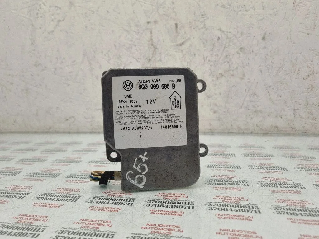 Airbag control unit/module 6Q0909605B