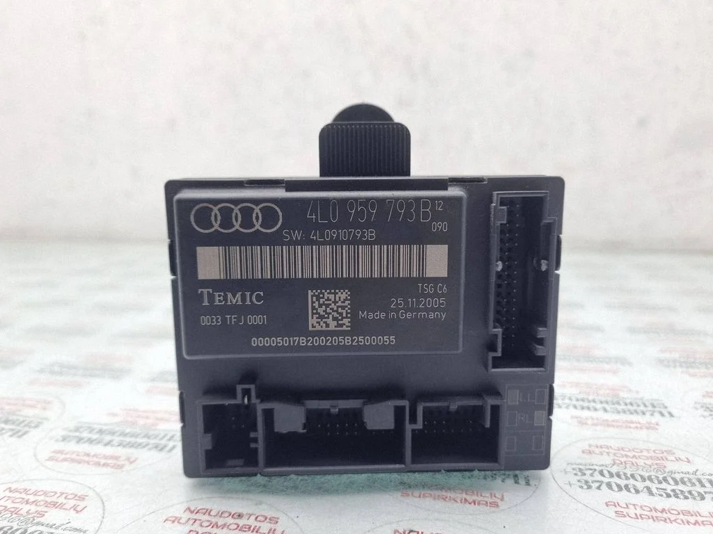 Ukseelektroonika juhtplokk – Audi Q7 4L (2005-2015)