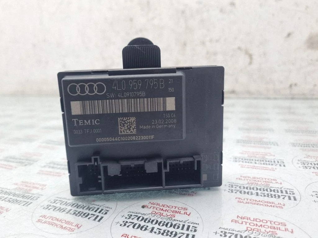 Ukseelektroonika juhtplokk 4L0959795B