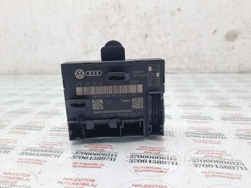 Durvju elektronikas vadības bloks – Audi A6 Allroad C6 (2006-2011)