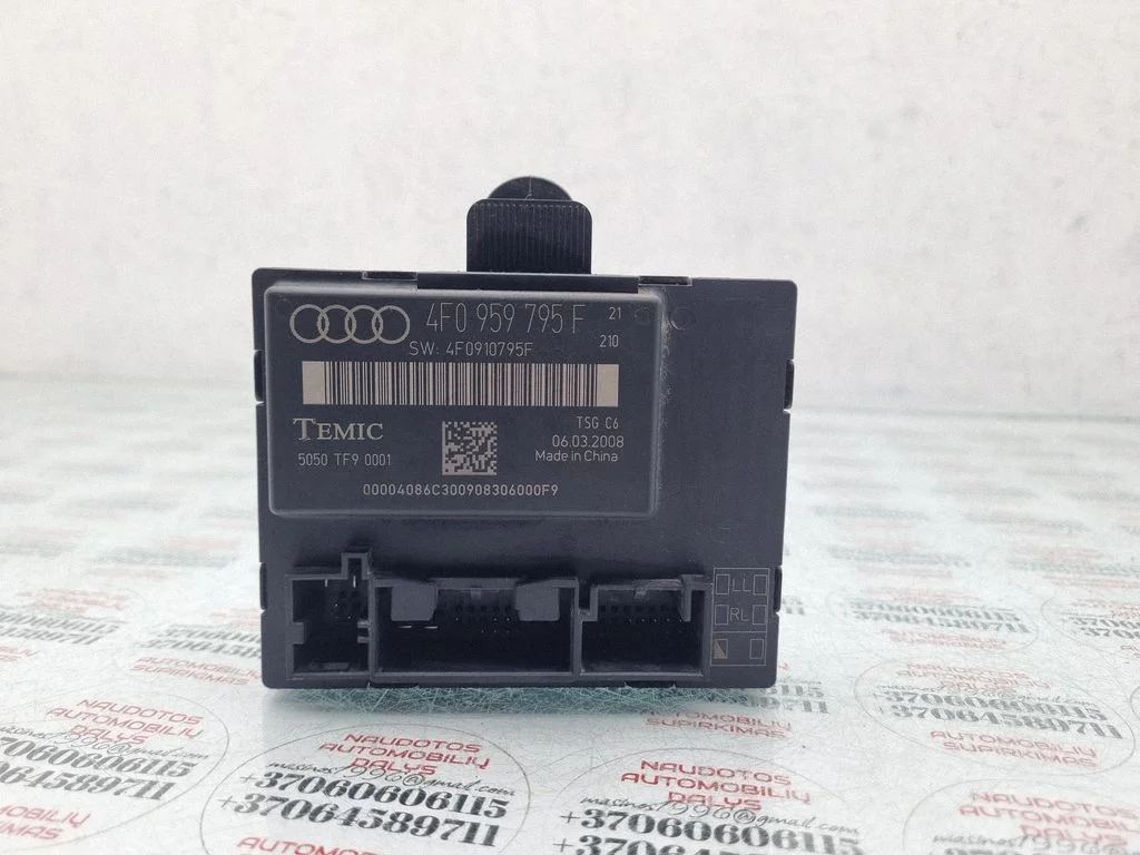 Durvju elektronikas vadības bloks 4F0959795F
