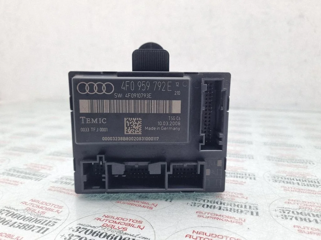 Door control unit/module – Audi A6 Allroad C6 (2006-2011)
