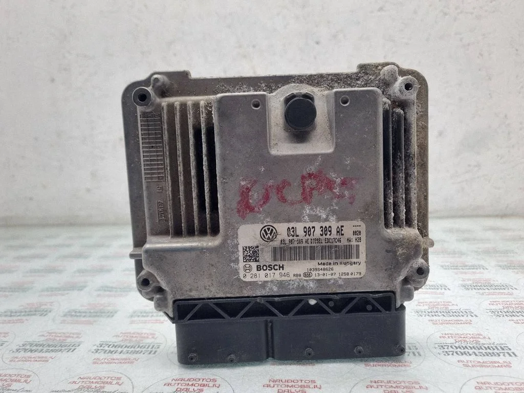 Dzinēja vadības bloks 03L907309AE