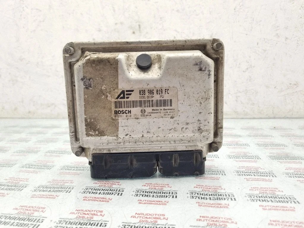 Dzinēja vadības bloks 038906019FC
