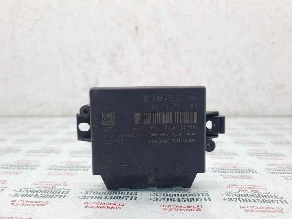 Parkimisandurite (PDC) juhtplokk – Volkswagen Touran II (2010-2016)