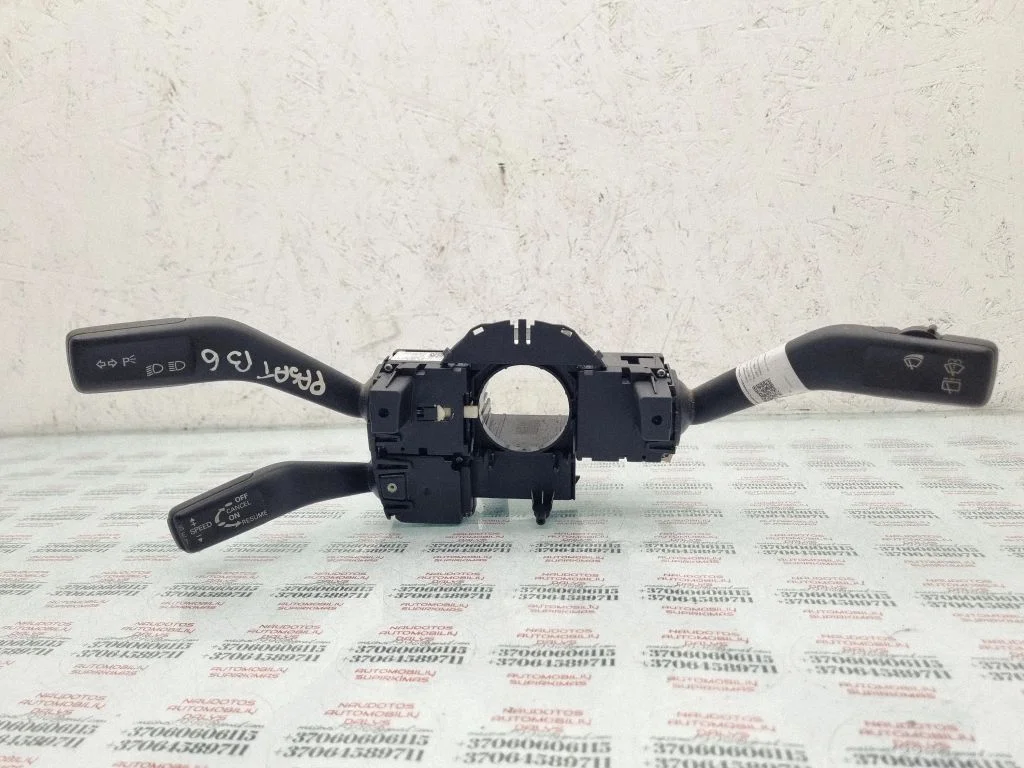 Wiper turn signal indicator stalk/switch 3C9953507E