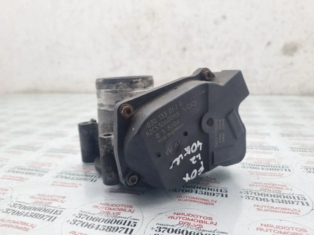 Throttle valve 03D133062E