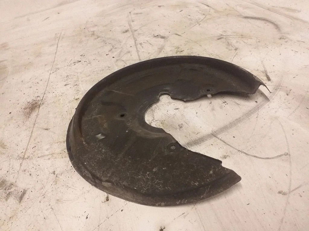 Rear brake disc plate dust cover 8E0615611J