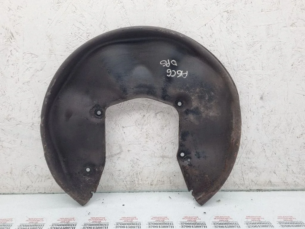 Rear brake disc plate dust cover – rear right