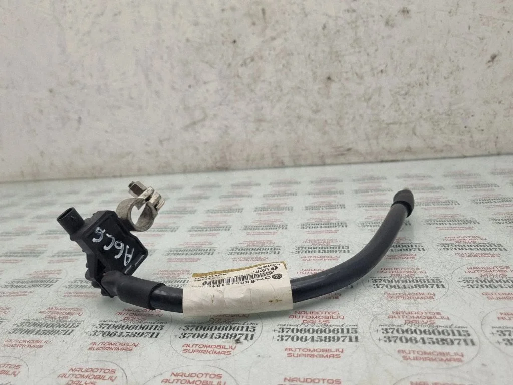 Negative earth cable (battery) – Audi A6 Allroad C6 (2006-2011)