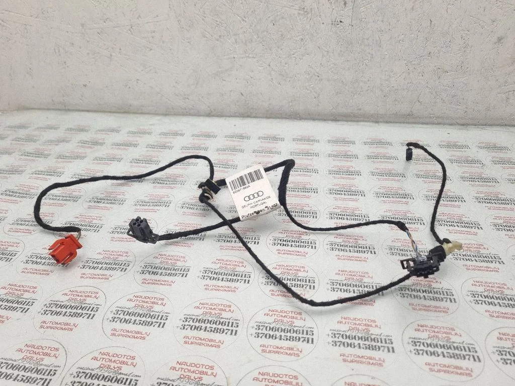 Aizmugurējo durvju vadu instalācija 8E0971693A