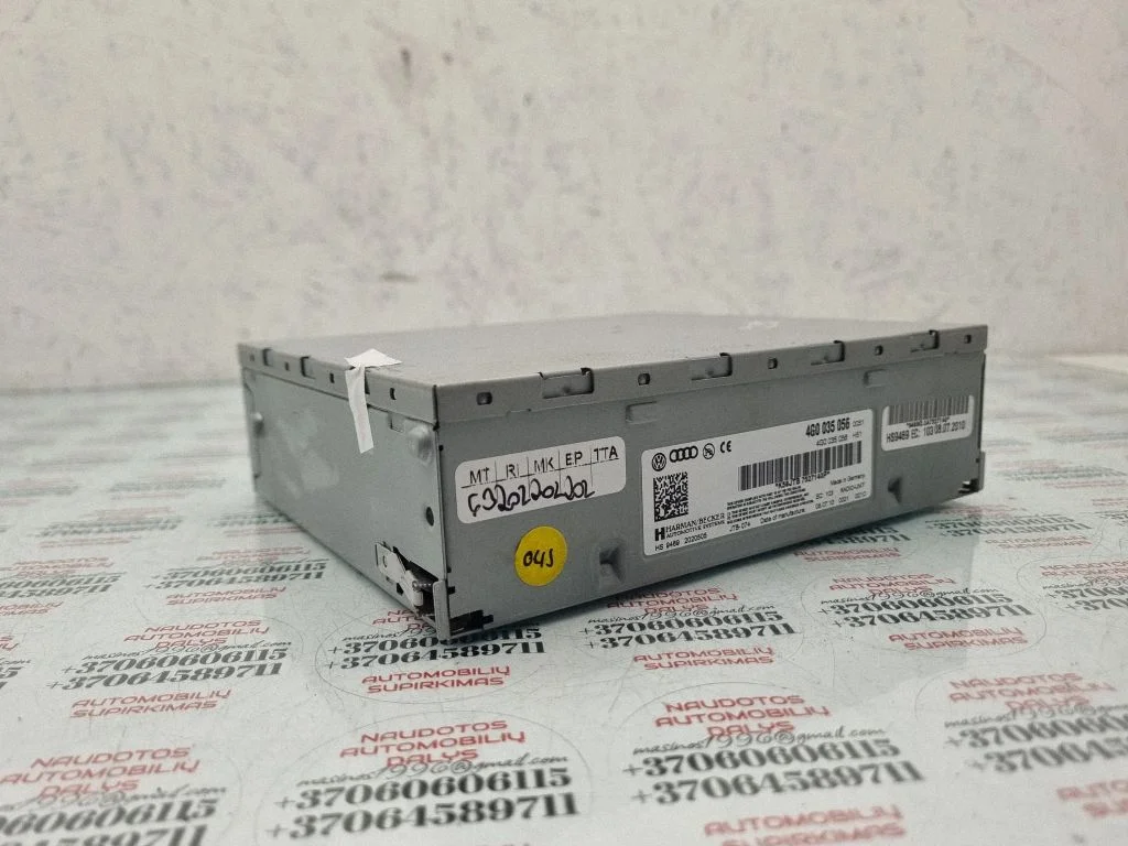 Radio, odtwarzacz CD/DVD, nawigacja – Audi A6 Allroad C6 (2006-2011)