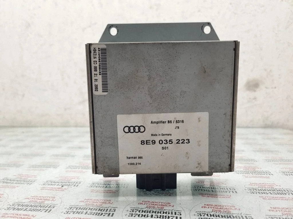 Helivõimendi – Audi A4 S4 B6 8E 8H (2001-2005)