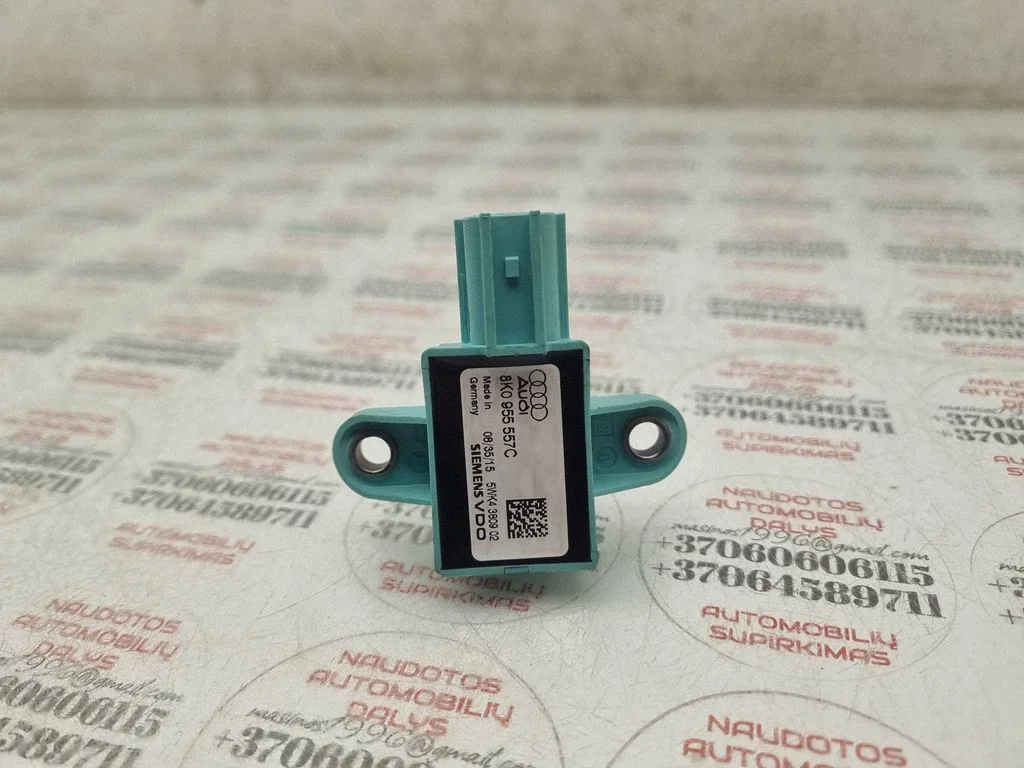 Airbag deployment crash/impact sensor 8K0955557C