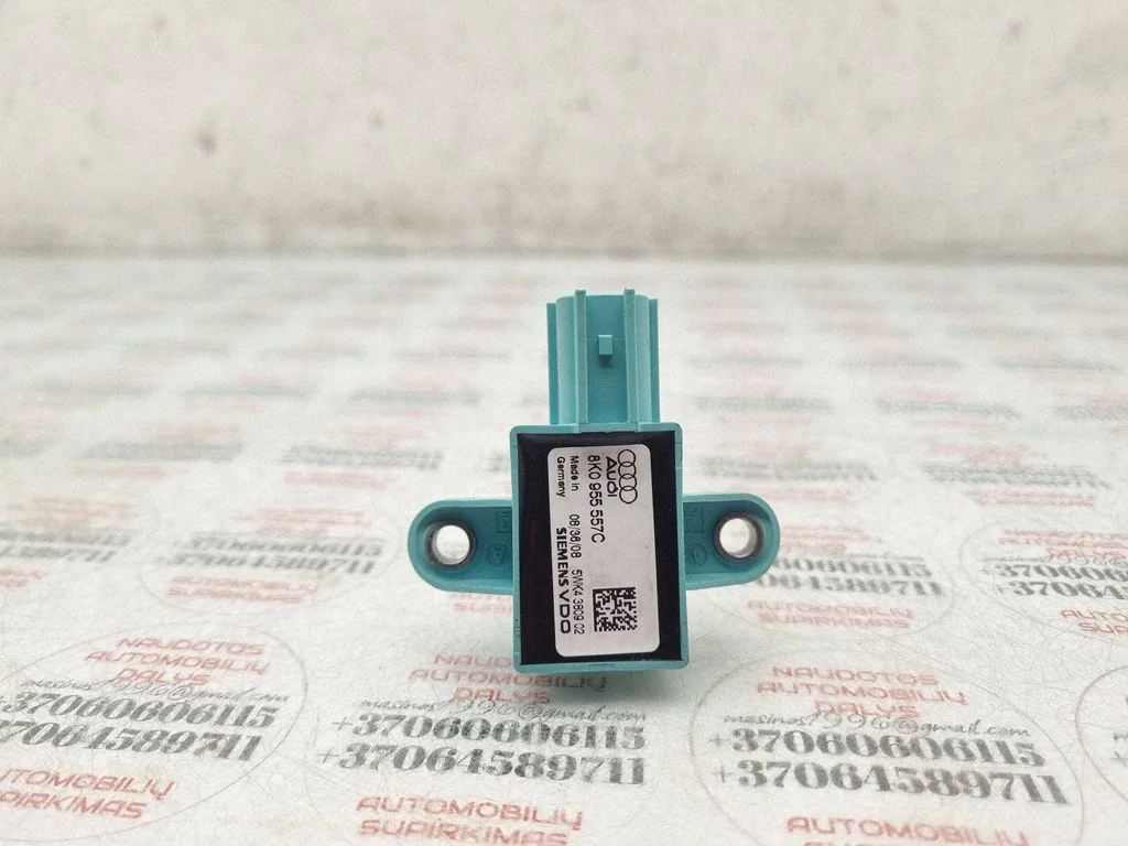 Airbag deployment crash/impact sensor 8K0955557C