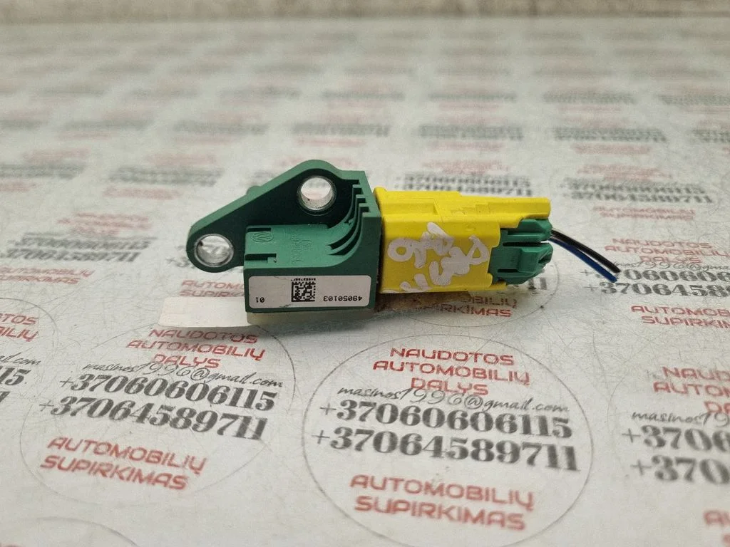 Drošības spilvenu trieciena sensors 3C0909606