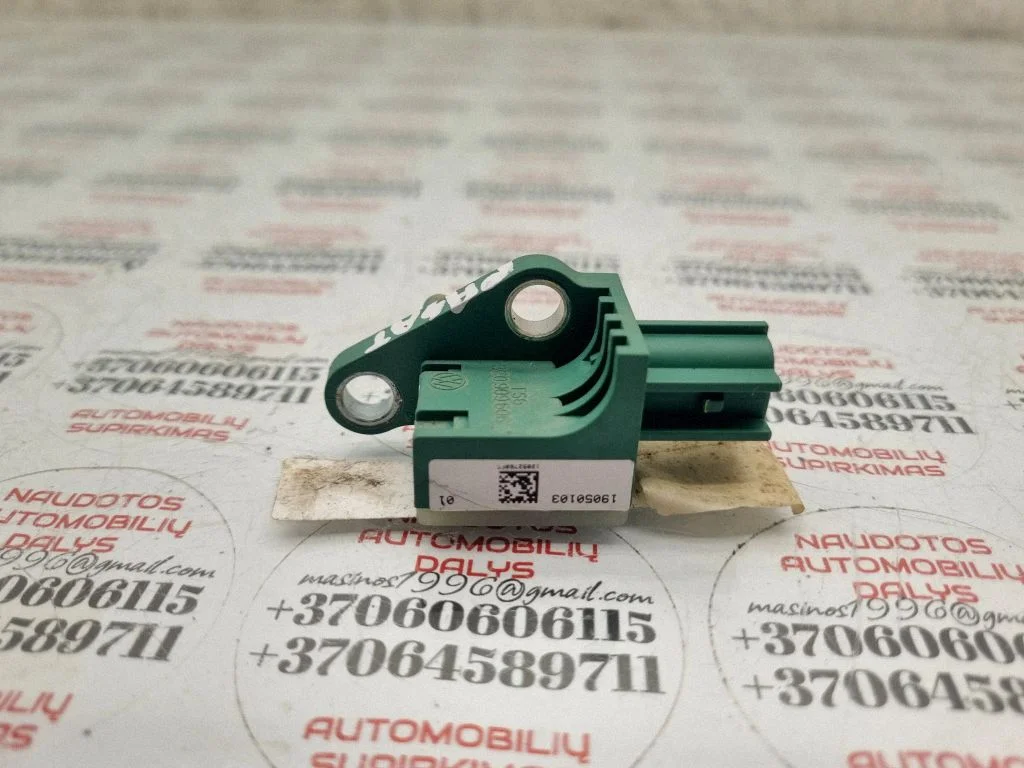 Drošības spilvenu trieciena sensors 3C0909606